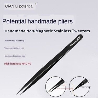 Qianli Ineezy HRC40 Anti-Statik Paslanmaz Çelik Cımbız