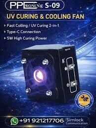 UV IŞIK VE MİNİ FAN S-09